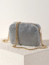 Hedi Shoulder Bag in Silver