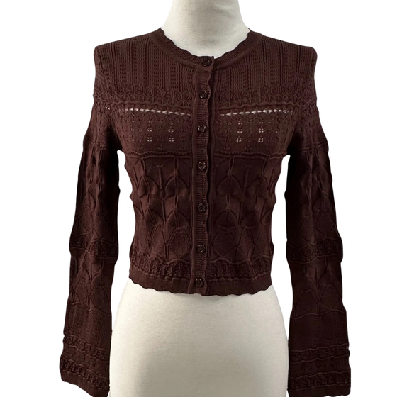 Jada Chocolate Cardigan
