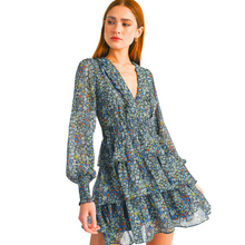  Tasha  Long Sleeve Floral Dress