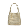 Hollace Mini Tote Woven Platinum