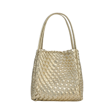  Hollace Mini Tote Woven Platinum