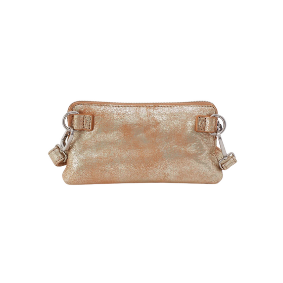 Fern Slim Belt Bag in Saddle Stardust