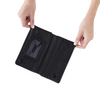 Lumen Continental Wallet in Black