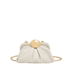 Full Circle Micro Crossbody: Chalk Crinkle