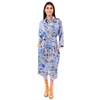Bluebelle Satin Shirt Dress