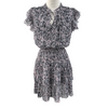 Gia Dress in Light Pink Multi