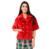 Red Double Breasted Jacket