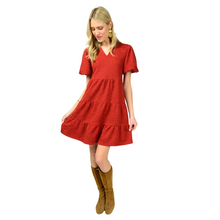  Tiered Knit Dress