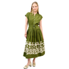 Border Maxi Dress