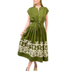 Border Maxi Dress