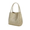 Hollace Mini Tote Woven Platinum