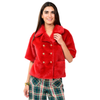 Red Double Breasted Jacket