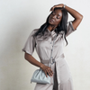Isabelle Crossbody in Smoke Shimmer