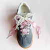 Leo & Lee Studio - Shoe Charm and Lace Sets |  Sneaker Charm and Lace Sets : Hot Pink Laces/Honeycomb/Bee/Flower