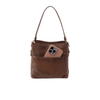 Starr Convertible Shoulder Bag in Mocha