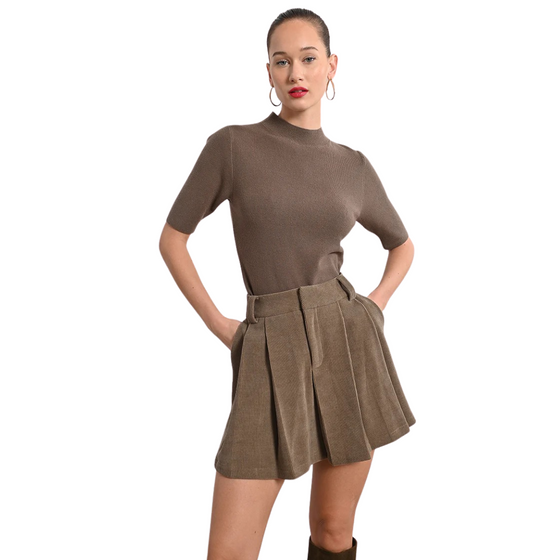 Molly Top in Khaki