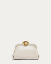 Full Circle Micro Crossbody: Chalk Crinkle