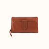 Evolve Wristlet in Kindling Brown