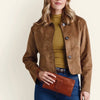 Evolve Wristlet in Kindling Brown