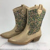 Mardi Gras Rhinestone Cowboy Boots