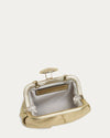 Full Circle Micro Crossbody: Warm Champagne