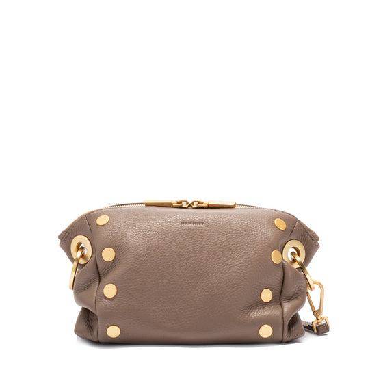 Small Daniel Crossbody in Sculpted Taupe